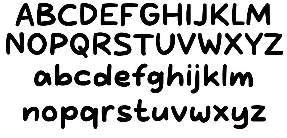 FABELO font specimens