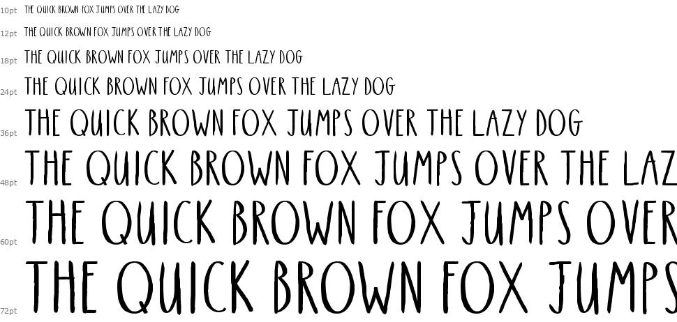 Farm Fresh font Waterfall