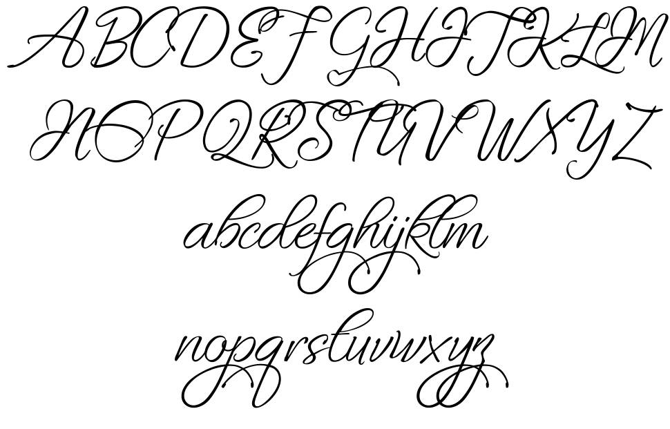 Fascinating Celestina font by Cat.B - FontRiver