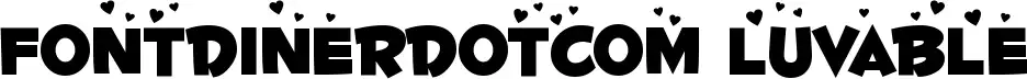 Fontdinerdotcom Luvable