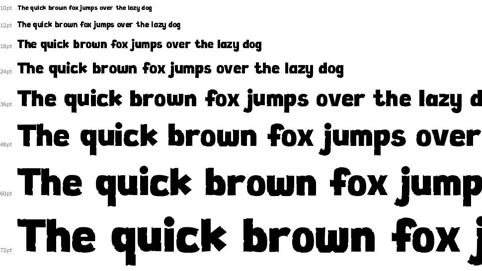 FOREJUMP font Waterfall