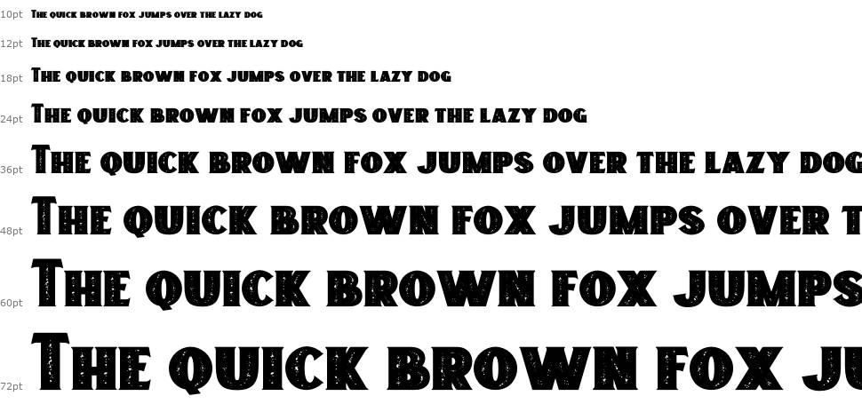 Freakland font Şelale