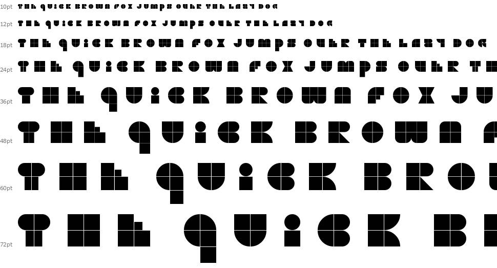 fs glyphs font Waterfall