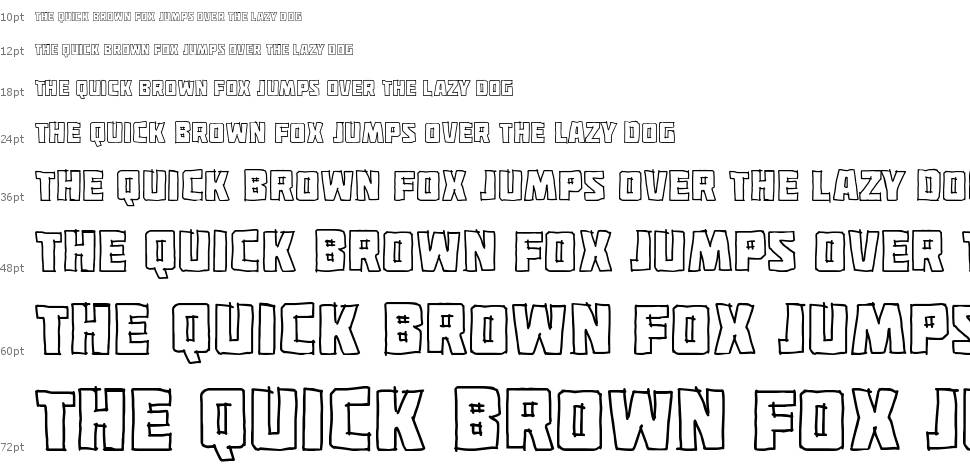 Fuerza Nueva font Waterfall