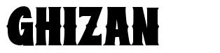 GHIZAN schriftart