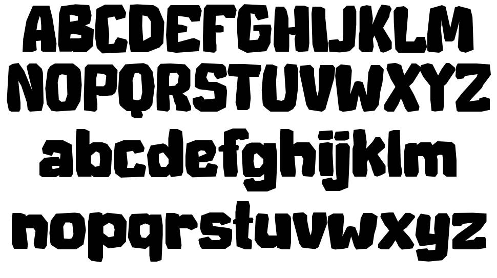 GIBATOWN font Örnekler