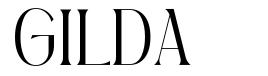 GILDA font