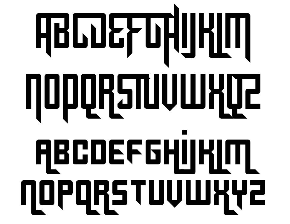 Gridlocked Font By Chequered Ink FontRiver