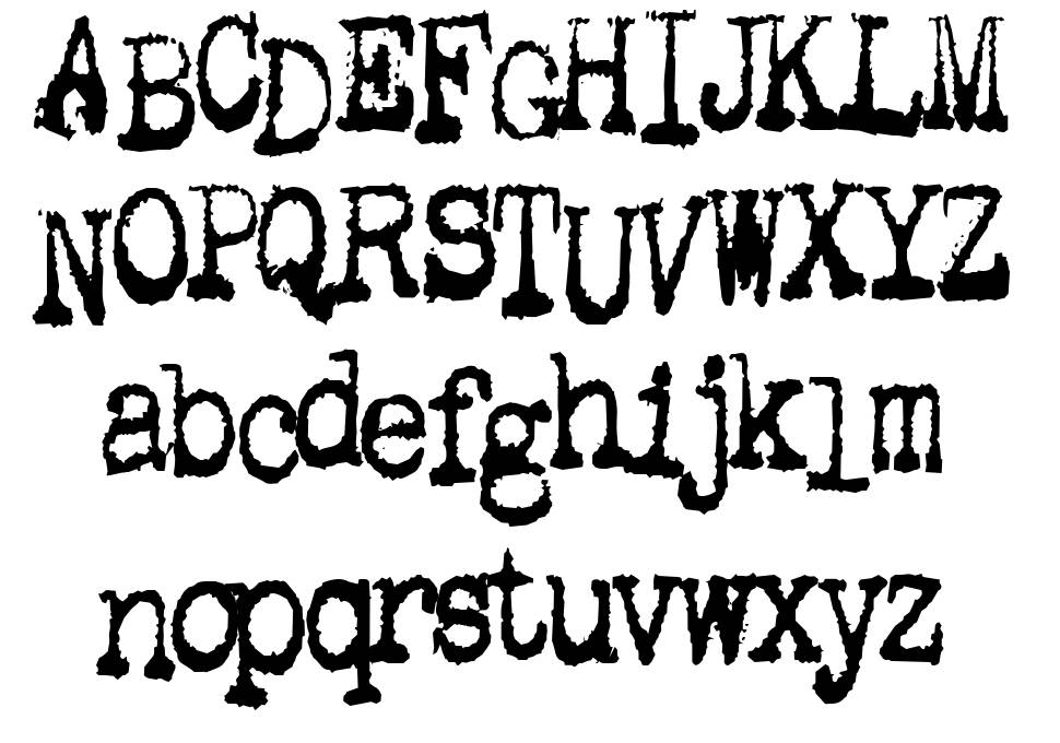 Gutter Vomit Font By Royaltech FontRiver