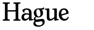 Hague font by Lukman Arief | FontRiver