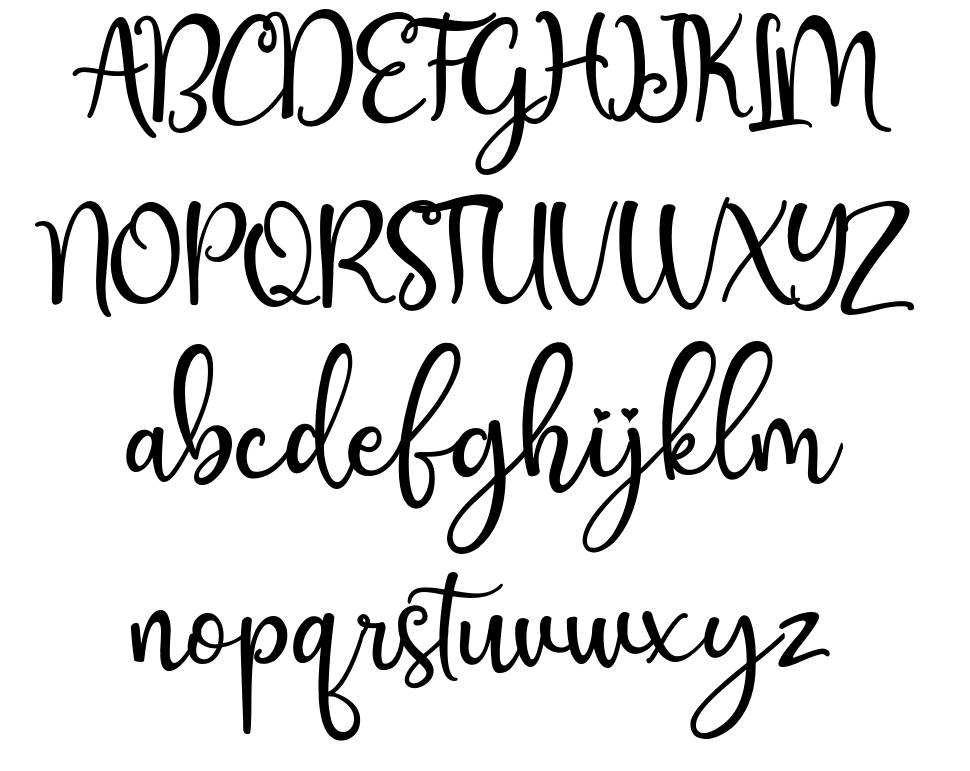 Hai Butterfly Font By Letter Dream 