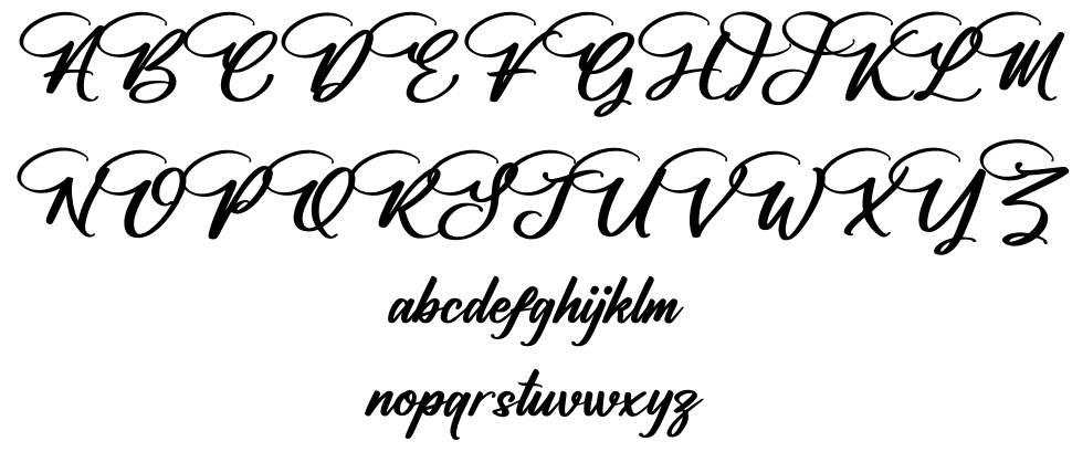 Halittany Badela font by Perspectype Studio | FontRiver