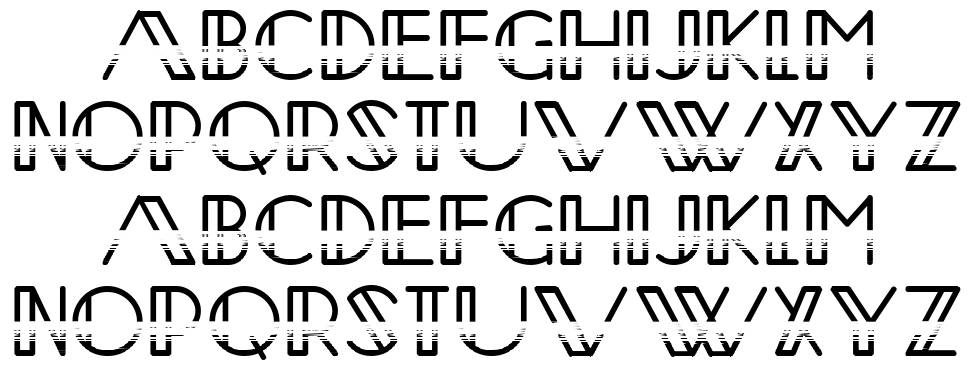 Handicap font specimens