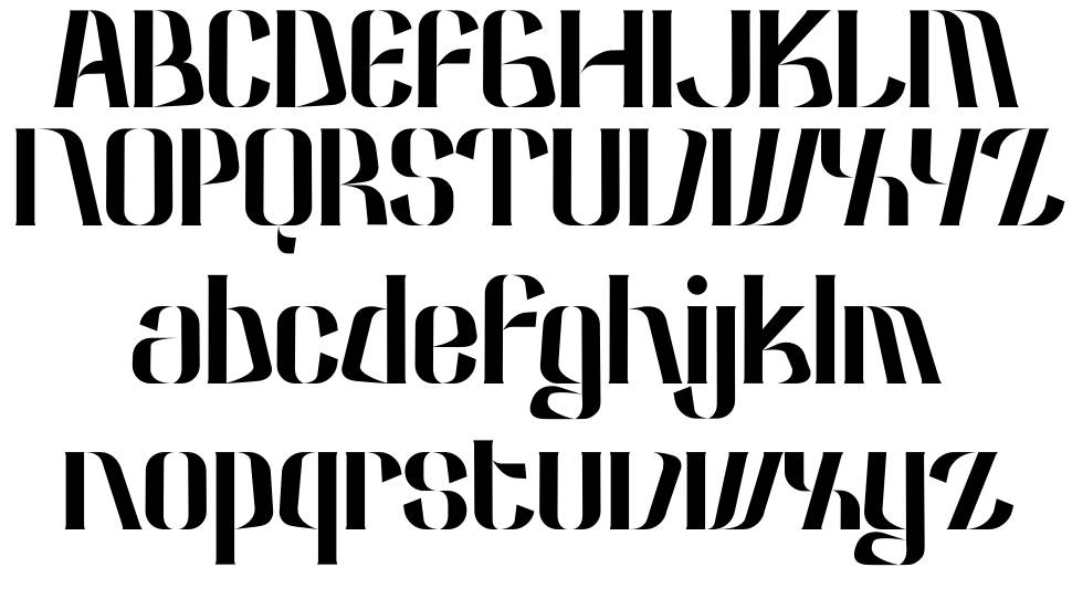 Heraka font specimens