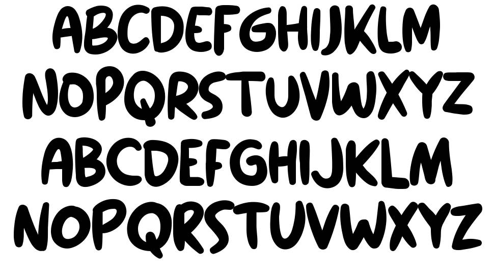 JUMBOJIM font Örnekler