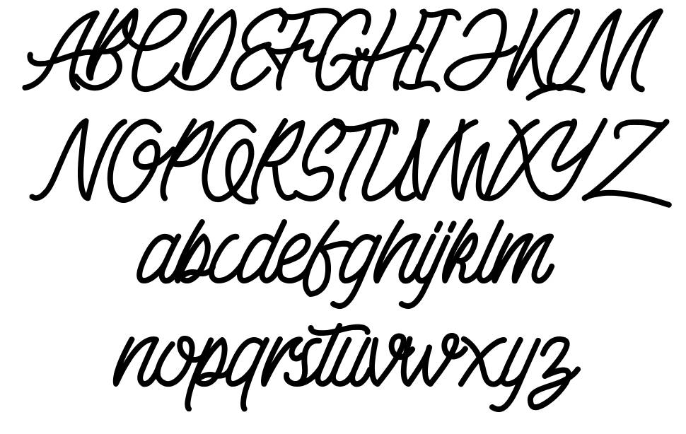 Kadisoka Monoline font by Letterhend Studio | FontRiver