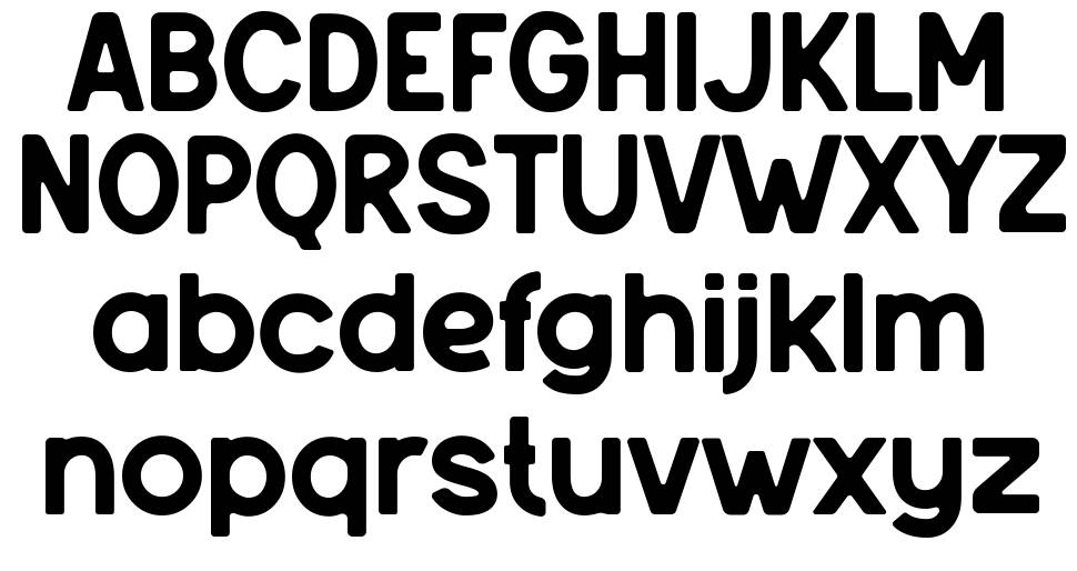 KANOK font specimens