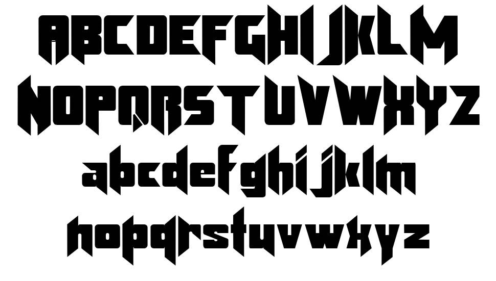 Klingon Blade font by | FontRiver