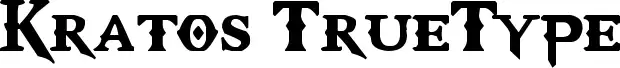 Kratos TrueType