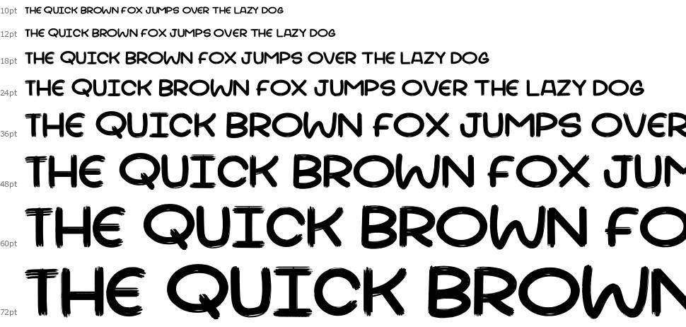 Little Foody - Food Font font Şelale