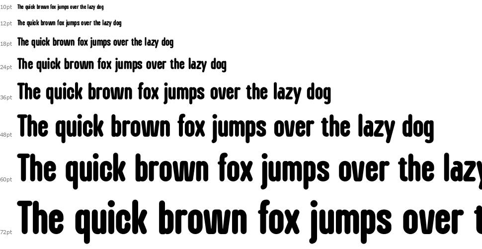 Lokanova Rounded font Waterfall