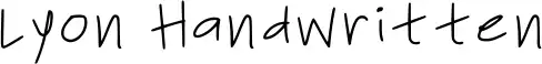 Lyon Handwritten