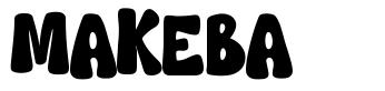 MAKEBA font