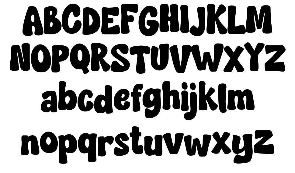 MAKEBA font specimens