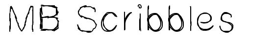 MB Scribbles font