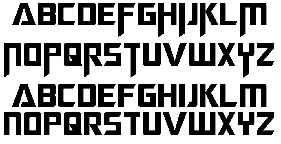 Megatron font by Neale Davidson - FontRiver