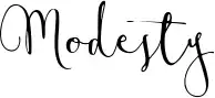 Modesty