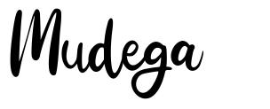 Mudega font