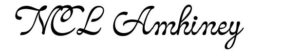 NCL Amhiney font