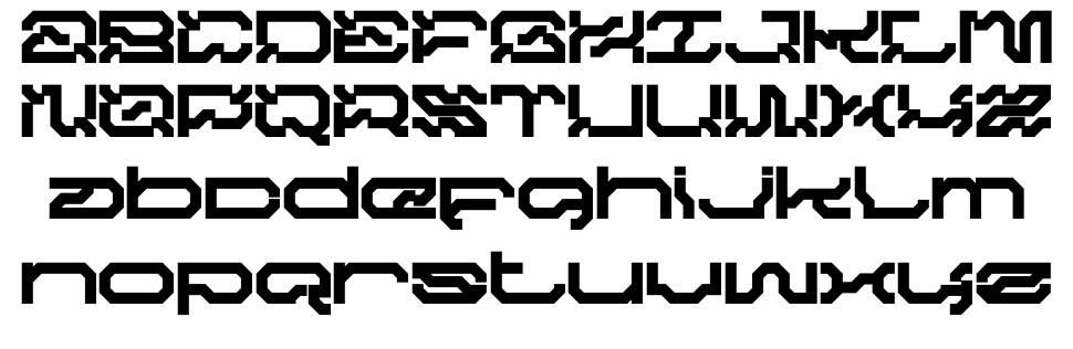 NCL Graxebeosa font specimens