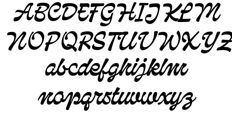 NCL Qanproy Woldriug font specimens