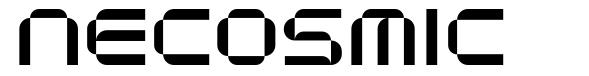 Necosmic 字形