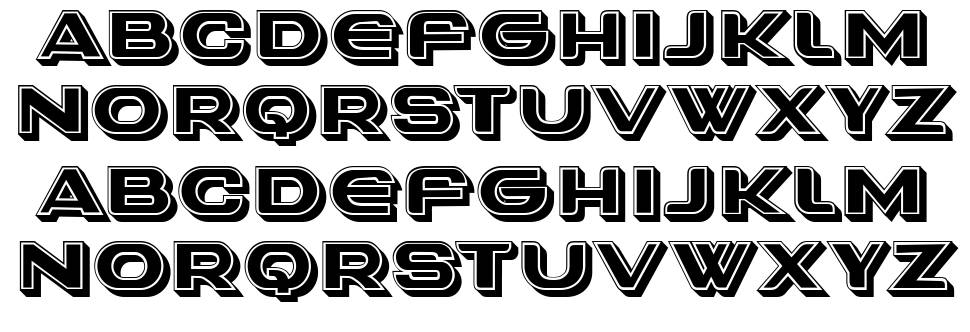 Notinch font specimens