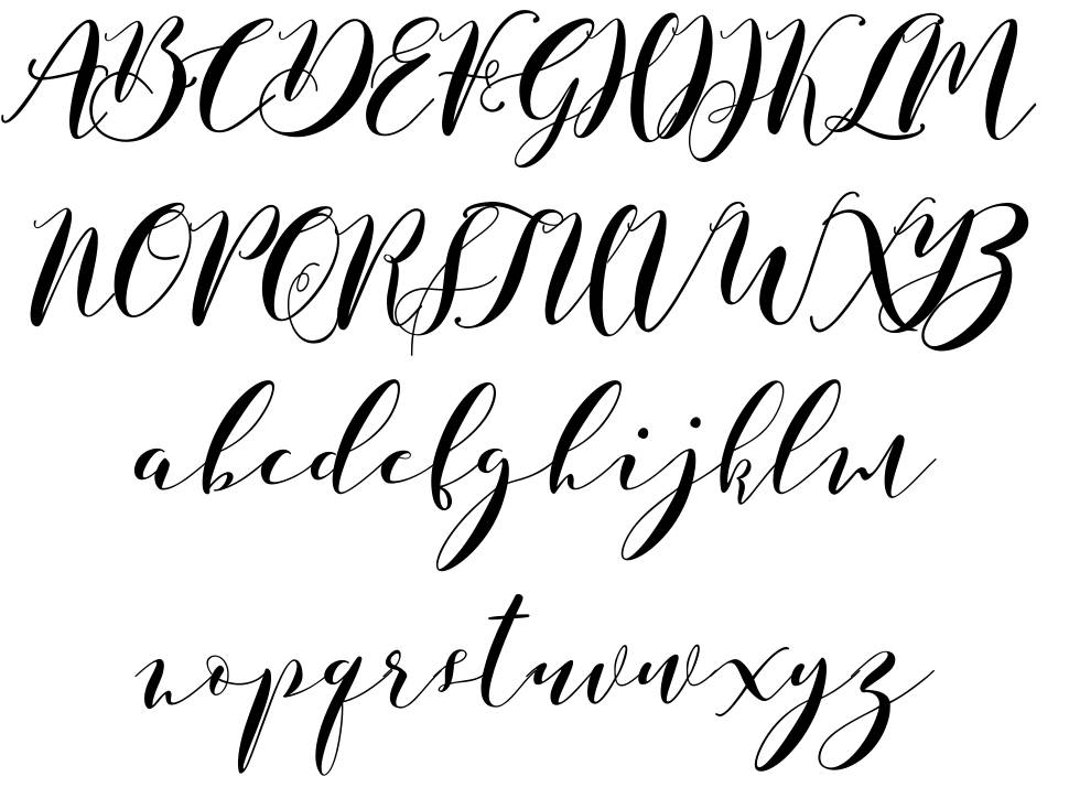 Paduka Script font by SiwoxS | FontRiver