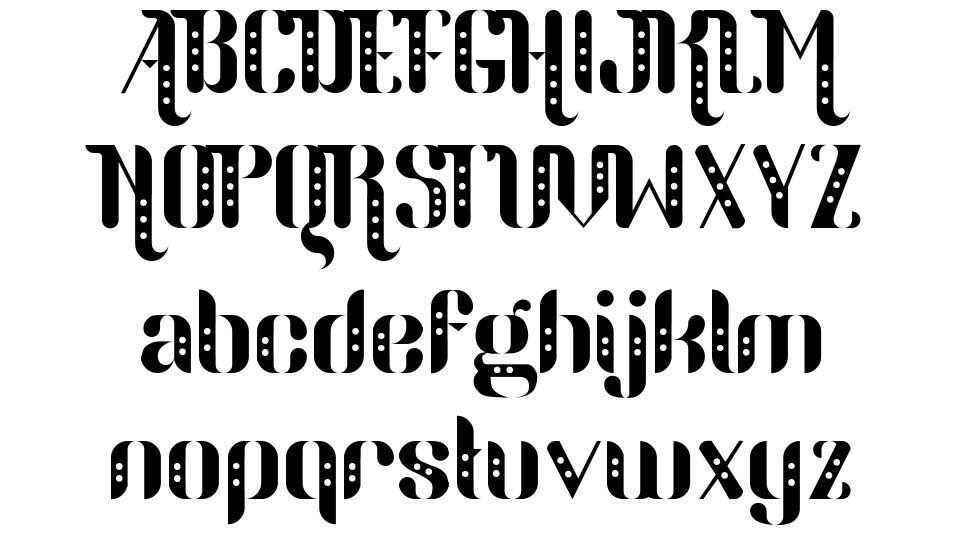Parang Sondaica font specimens