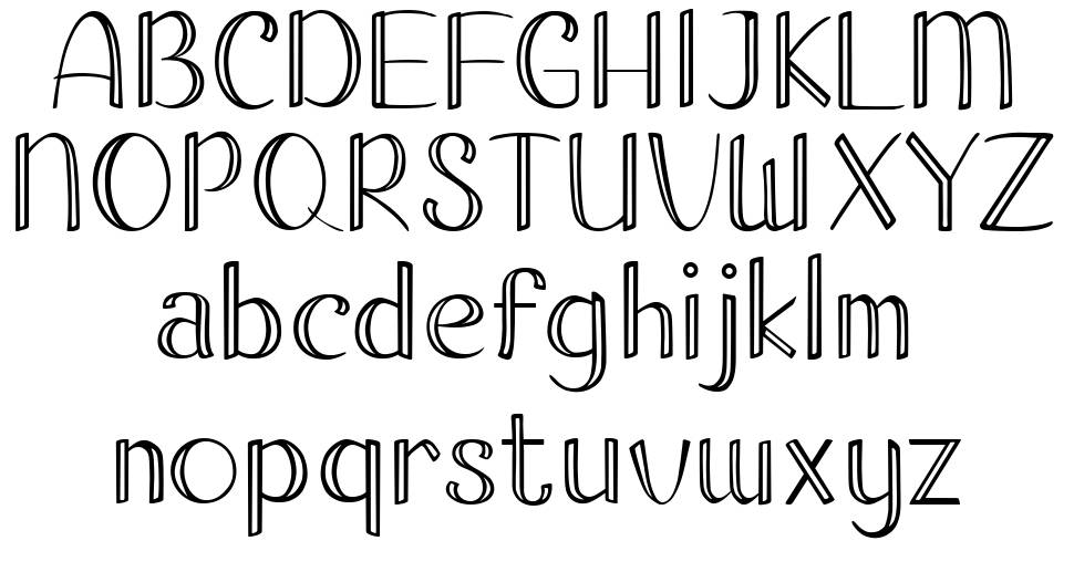 Pathuk font specimens