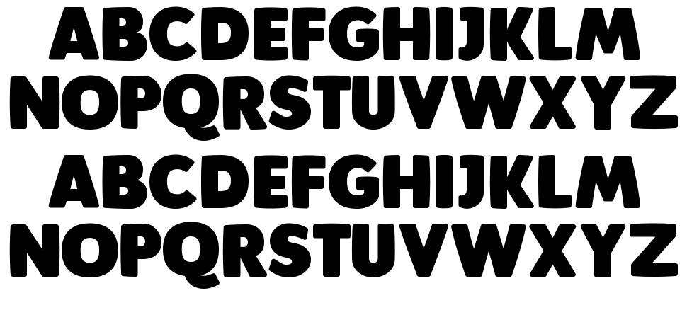 Plump font by Steven Whitfield | FontRiver