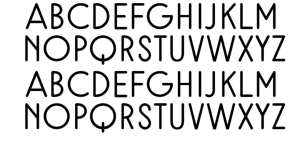 Rampung font specimens