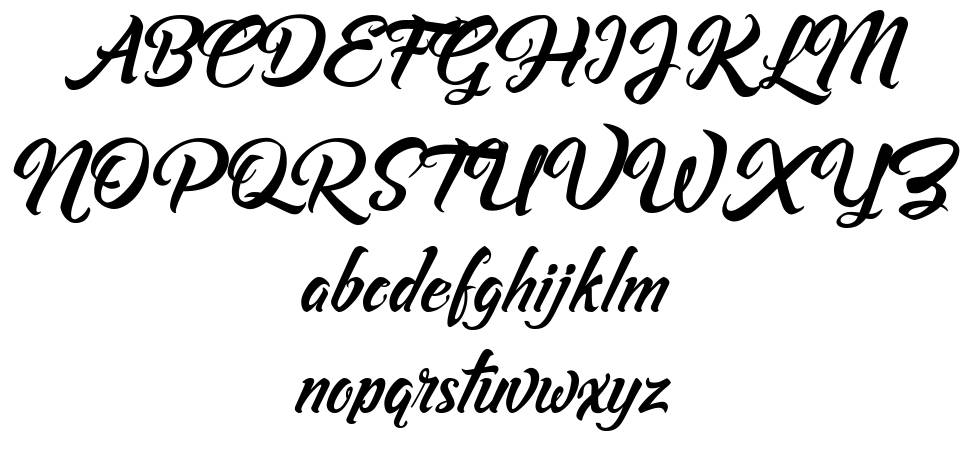 Rashfeng font by Doel Creative | FontRiver