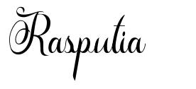 Rasputia font