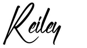 Reiley font