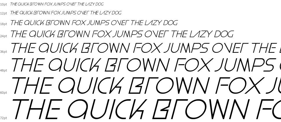 Rintvera Italic font Waterfall