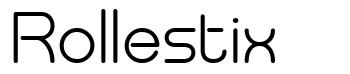 Rollestix font