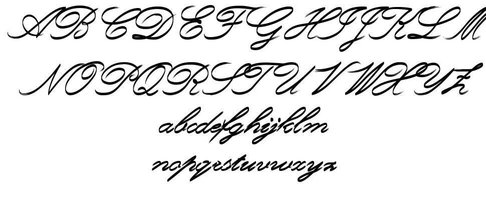 Rough Brush Script font by sledgeHammer - FontRiver
