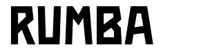 Rumba font