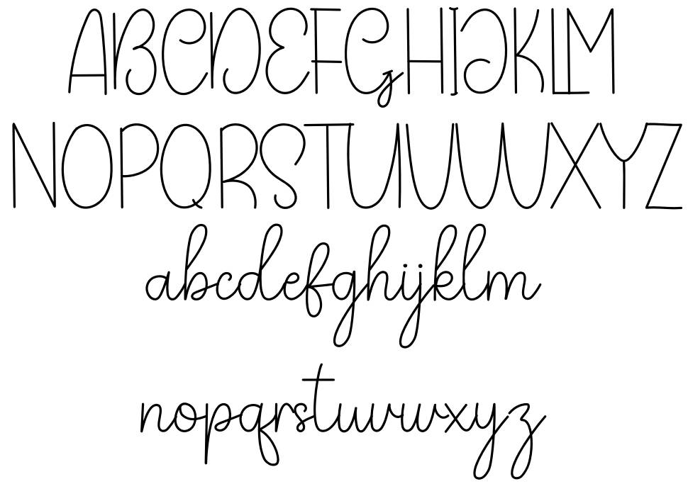 Sagatha Signature font by belina studio | FontRiver
